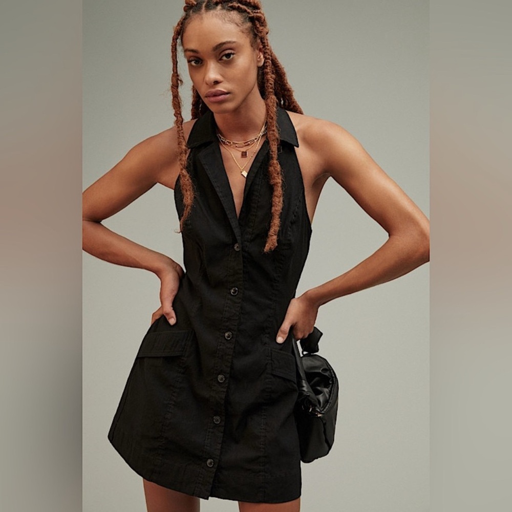 Maeve T-back Blazer Mini Dress Black XS